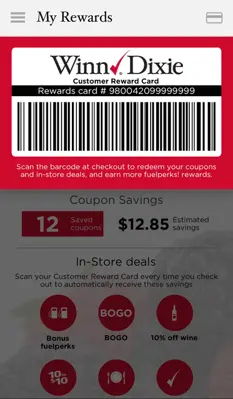 My Winn Dixie android App screenshot 1